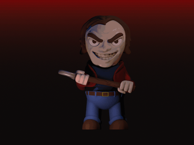 Jack with axe animated